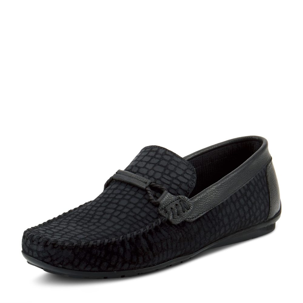 Spring Step Men's Luciano Slip-On Shoe Black EU 42 / US 9